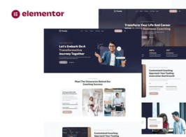 Trenda – Creative Business Coaching Elementor Template Kit