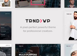 Trendy – Creative Multi-Purpose WordPress Theme