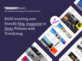 TrendyMag – WordPress News Magazine & Blog Theme