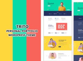 Trito – Personal Portfolio WordPress Theme