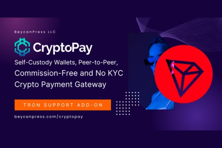 Tron Crypto Payments Support for CryptoPay