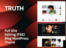 Truth – Full Site Editing (FSE) Blog WordPress Theme