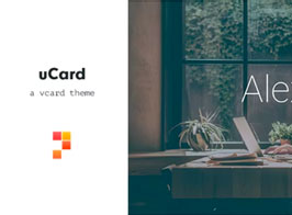 uCard – vCard & Resume WordPress Theme