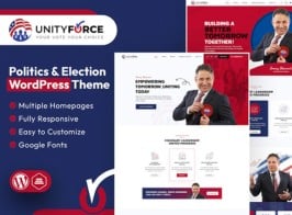 UnityForce – Politics & Election WordPress Theme