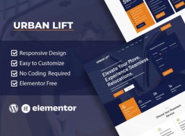 Urban Lift – Moving Company Service Elementor Template Kit