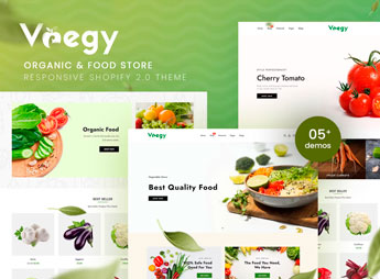 Vaegy – Organic & Food Store Shopify 2.0 Theme