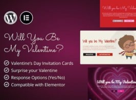 Valentine’s Day Invitations for Elementor