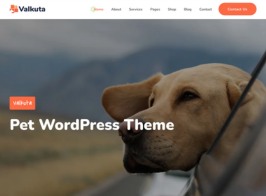 Valkuta – Pet WordPress Theme