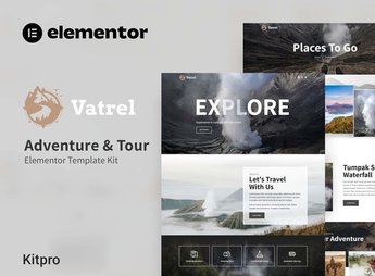 Vatrel – Adventure & Tour Elementor Template Kit