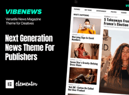 Vibenews – Digital News Magazine AMP Theme