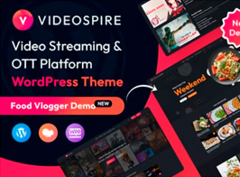 Videospire – Video Blog/Vlog Streaming & OTT Platform WordPress Theme