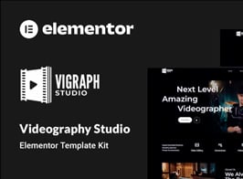 Vigraph – Videography Studio Elementor Template Kit