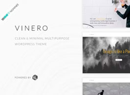 Vinero – Creative MultiPurpose WordPress Theme