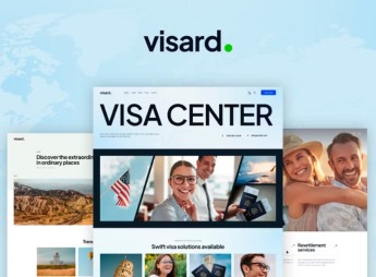 Visard – Immigration Visa Center & Travel Agency WordPress Theme
