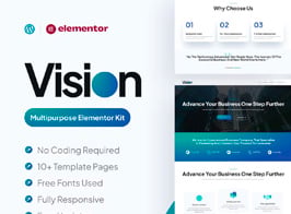 Vision – Multipurpose Elementor Pro Template Kit