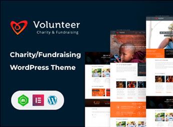 Volunteer – Charity/Fundraising WordPress Theme
