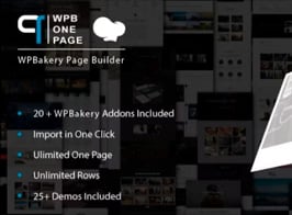 WPB One Page Builder – Addons for WPBakery