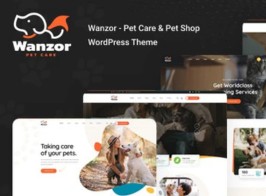 Wanzor – Pet WordPress Theme