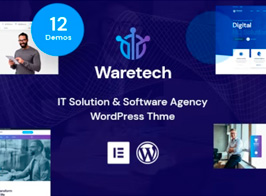 Waretech – IT Solutions & Technology WordPress Theme