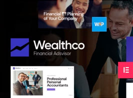 WealthCo | Business & Financial Consulting WordPress Theme