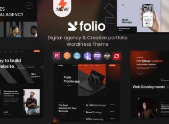 Webfolio – Creative Portfolio & Digital Agency WordPress Elementor Theme