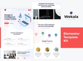 Wekala – Agency Elementor Template Kit