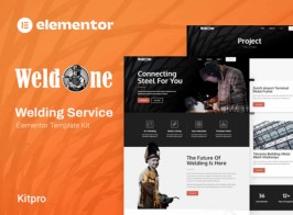 Weldone – Welding Service Elementor Template Kit