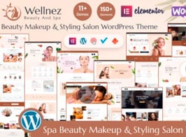 Wellnez – Beauty Spa & Wellness Salon WordPress Theme
