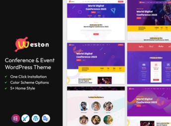 Weston – Conference & Event WordPress Theme