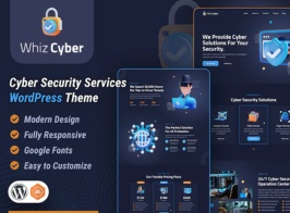 WhizCyber – Cyber Security WordPress Theme