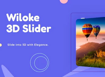 Wiloke 3D Slider Elementor Addon