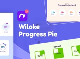 Wiloke Progress Pie for Elementor