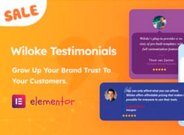 Wiloke Testimonials Addon for Elementor
