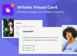 Wiloke Visual Card Elementor