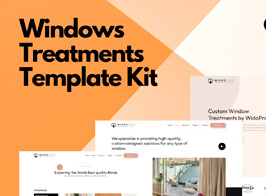 Windo – Window Treatments Template Kit