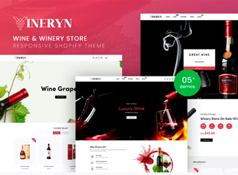 Wineryn – Wine & Winery Responsive Shopify Theme