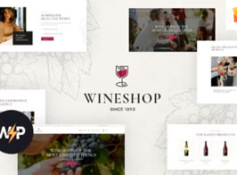 WineShop – Food & Wine Online Delivery Store WordPress Theme