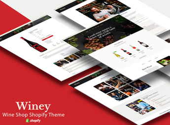 Winey – Liquor Store, Wine Shop Shopify Theme