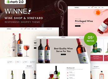 Winne – Wine & Winery Responsive Shopify 2.0 Theme
