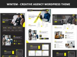 Wintem – Creative Agency WordPress Theme