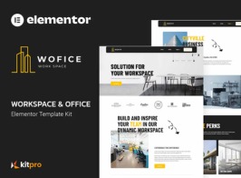Wofice – Workspace Office Elementor Template Kit