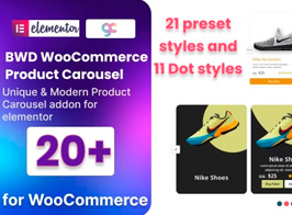 BWD WooCommerce Product Carousel Addon For Elementor