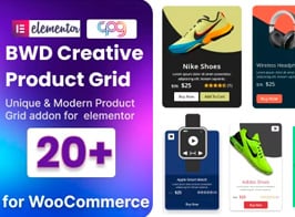 BWD WooCommerce Product Grid Addon for Elementor
