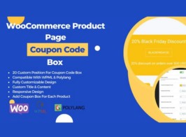 WooCommerce Product Page Coupon Box