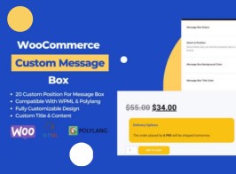 WooCommerce Product Page Custom Message Box