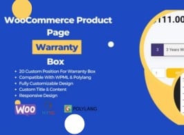 WooCommerce Product Page Warranty Box