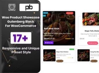 WooCommerce Product Showcase Gutenberg Block