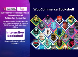BWD Woocommerce Responsive Bookshelf Grid Addon For Elementor
