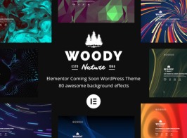 Woody – Elementor Coming Soon WordPress Theme