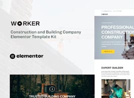 Worker – Construction & Building Company Elementor Template Kit